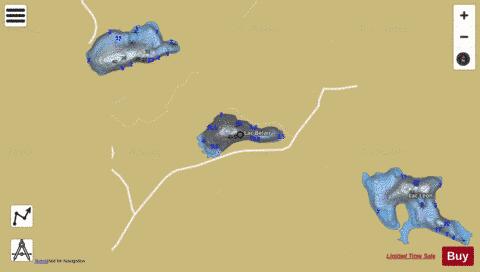 Belair, Lac depth contour Map - i-Boating App