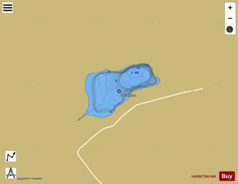 Isidore, Lac depth contour Map - i-Boating App
