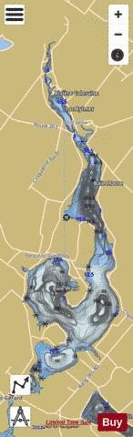 Aylmer, Lac depth contour Map - i-Boating App