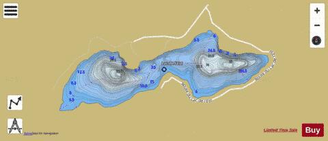 Est, Lac de l' depth contour Map - i-Boating App