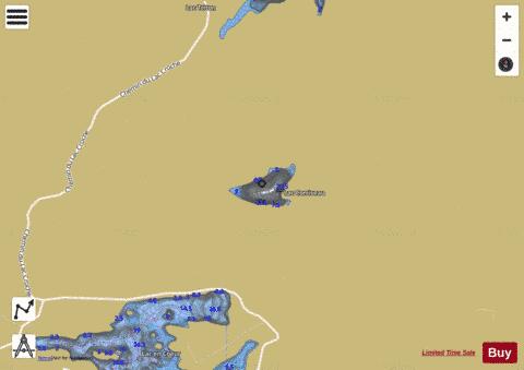 Corriveau, Lac depth contour Map - i-Boating App