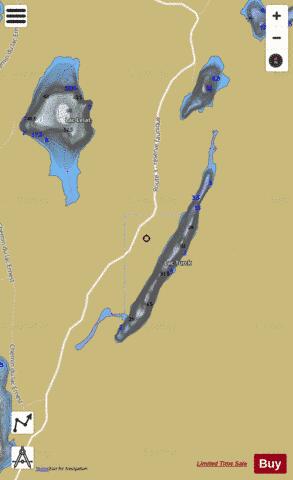 Turck, Lac depth contour Map - i-Boating App