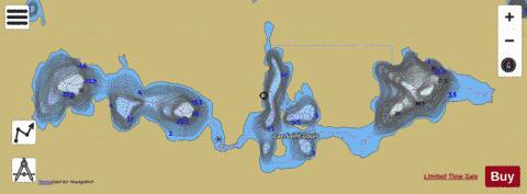 Saint-Louis, Lac depth contour Map - i-Boating App