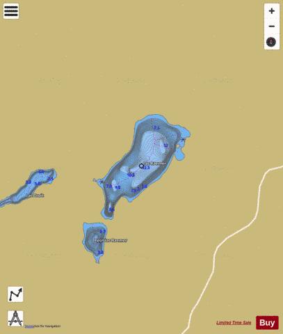 Raemer, Lac depth contour Map - i-Boating App