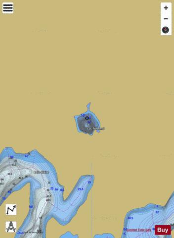 Fernand, Lac depth contour Map - i-Boating App
