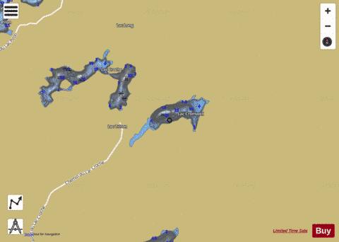 Cromwell, Lac depth contour Map - i-Boating App