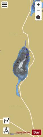 Jouet, Lac depth contour Map - i-Boating App