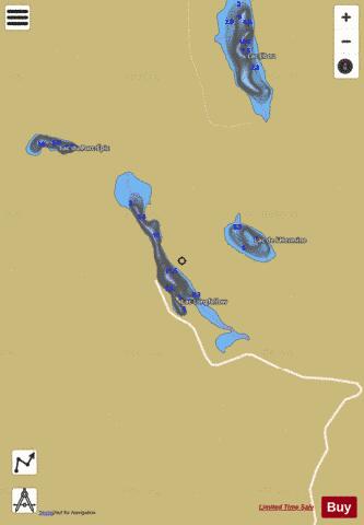 Longfellow, Lac depth contour Map - i-Boating App