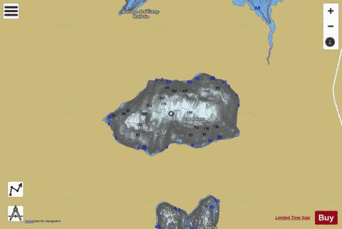 Pointu, Lac depth contour Map - i-Boating App
