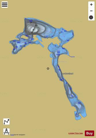 Marchand, Lac depth contour Map - i-Boating App