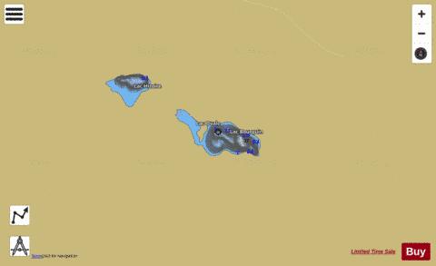 Bourquin, Lac depth contour Map - i-Boating App