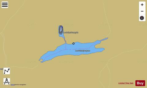 Saint-Francois, Lac depth contour Map - i-Boating App