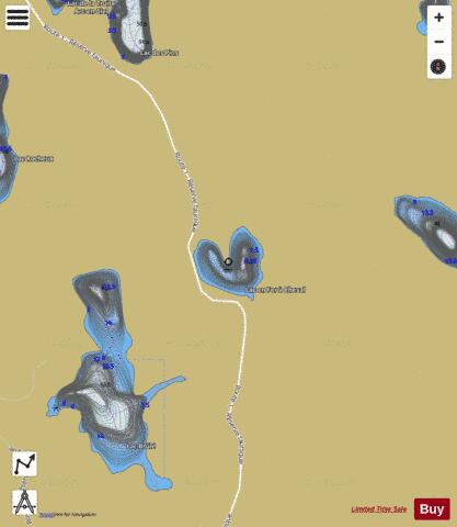 Fer a Cheval, Lac en depth contour Map - i-Boating App