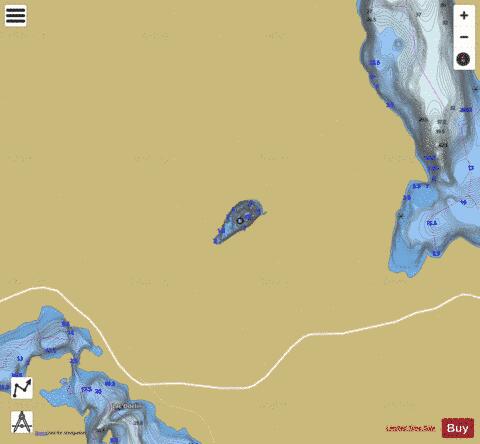 Coivrel, Lac depth contour Map - i-Boating App
