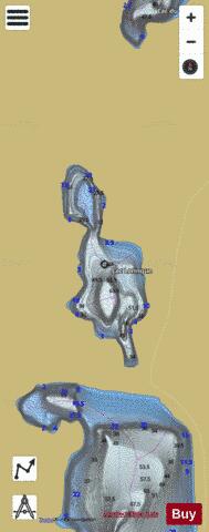 Lorinque, Lac depth contour Map - i-Boating App