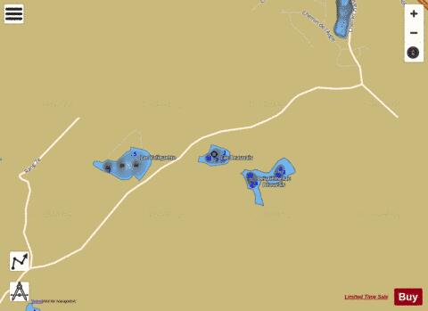 Beauvais  Lac depth contour Map - i-Boating App