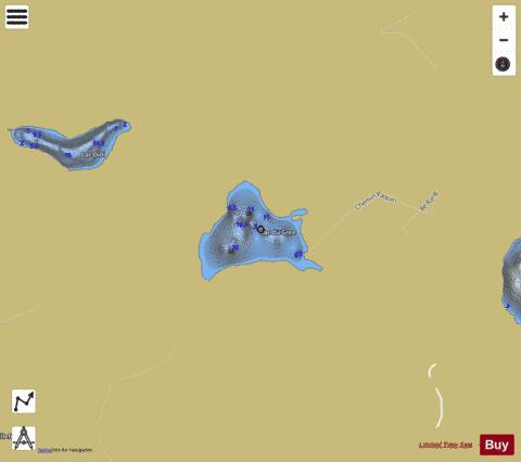 Gore  Lac Du depth contour Map - i-Boating App