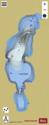 Joannes  Lac depth contour Map - i-Boating App