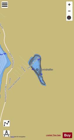 Lafreniere  Lac depth contour Map - i-Boating App