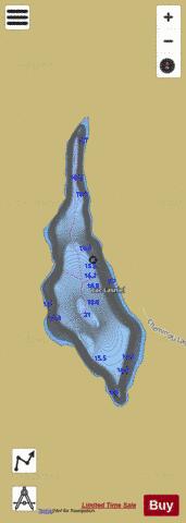 Lasniel, Lac depth contour Map - i-Boating App