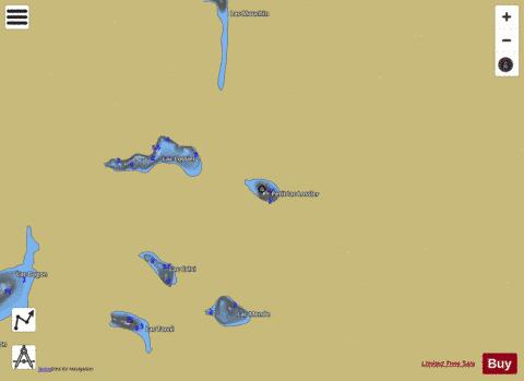 Lossier  Petit Lac depth contour Map - i-Boating App