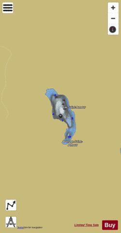Saint Amour  Lac depth contour Map - i-Boating App