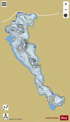Viceroy, Lac depth contour Map - i-Boating App