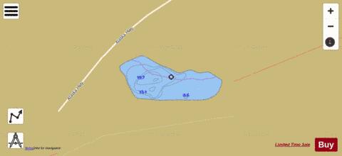 Silver Dollar depth contour Map - i-Boating App