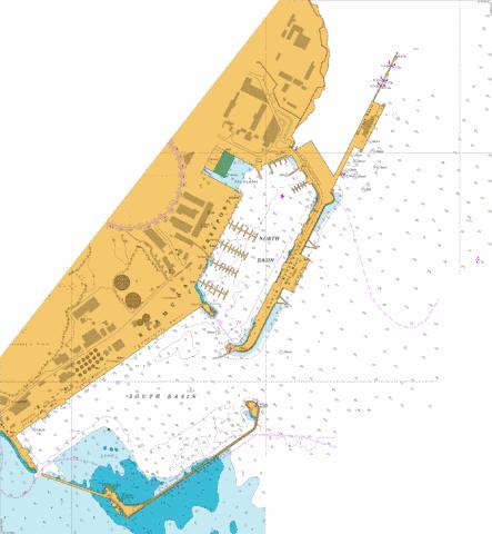 Ireland Island North and South Basins including Bermuda Freeport Marine Chart - Nautical Charts App