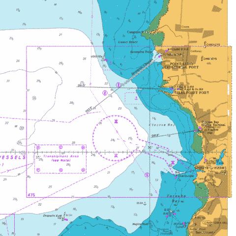 A  Lisas Point to Pointe-A-Pierre Marine Chart - Nautical Charts App