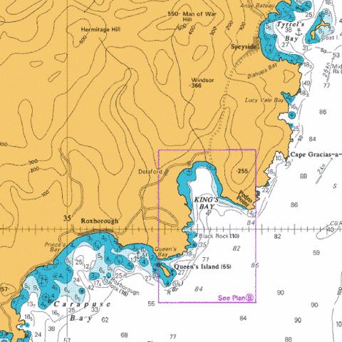 B  Kings Bay Marine Chart - Nautical Charts App