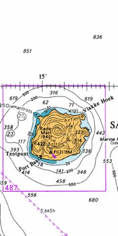 B Saba Marine Chart - Nautical Charts App