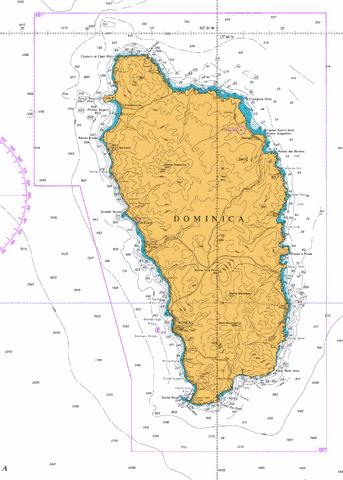 Dominica Marine Chart - Nautical Charts App