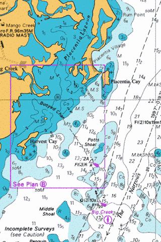 B  Big Creek and Approaches Marine Chart - Nautical Charts App