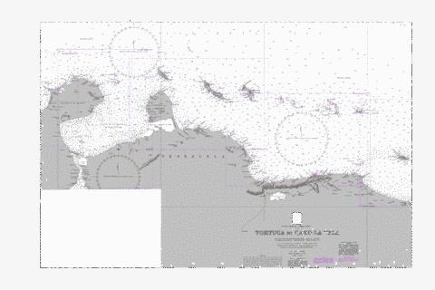Tortuga to Cabo La Vela Marine Chart - Nautical Charts App