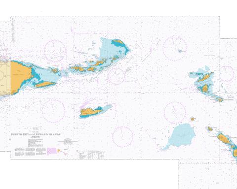 Puerto Rico to Leeward Islands Marine Chart - Nautical Charts App