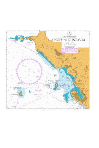 A  Port De Gustavia Marine Chart - Nautical Charts App