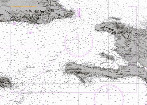 Windward Passage and Southern Approaches Marine Chart - Nautical Charts App