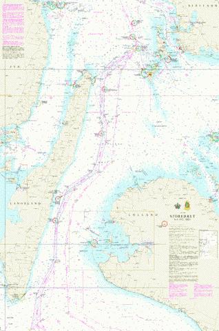 Storebælt, sydlige del Marine Chart - Nautical Charts App