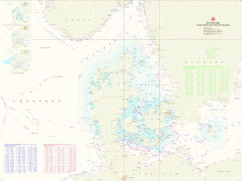 Danmark. Søgrænser Marine Chart - Nautical Charts App