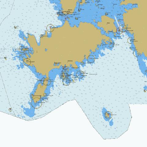 Islands Muhu, Saaremaa, Ruhnu Marine Chart - Nautical Charts App