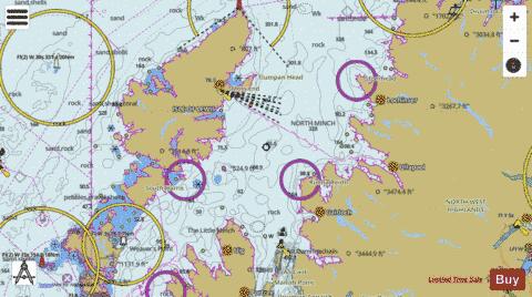 Scotland - West Coast - North Minch - Southern Part Marine Chart - Nautical Charts App