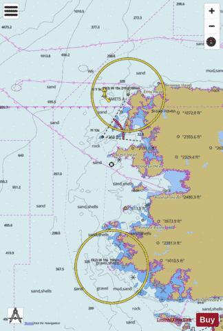 Republic of Ireland - West Coast - Knock Point to Broad Haven Bay Marine Chart - Nautical Charts App