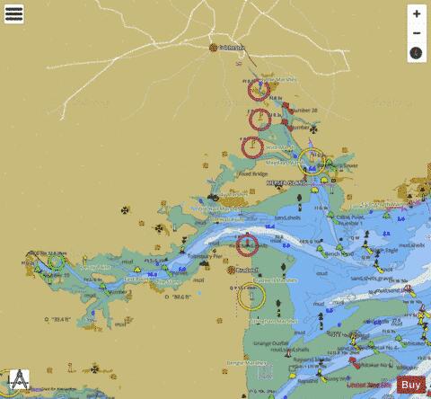 England East Coast - Rivers Colne and Blackwater Marine Chart - Nautical Charts App