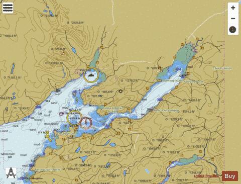 Scotland - West Coast - Loch Kishorn and Loch Carron Marine Chart - Nautical Charts App