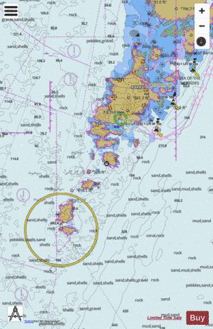 Scotland - West Coast - Outer Hebrides - Barra Head to Greian Head Marine Chart - Nautical Charts App