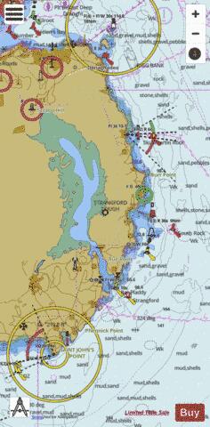 Northern Ireland, East Coast, Strangford Lough Marine Chart - Nautical Charts App
