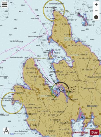 Scotland - West Coast - Loch Dunvegan Marine Chart - Nautical Charts App