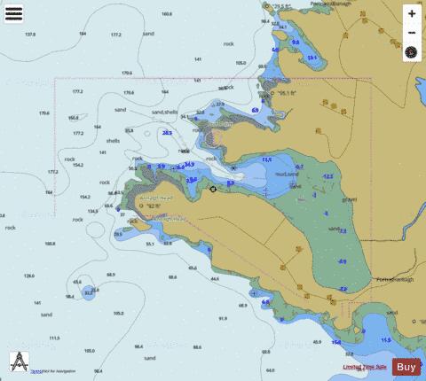 Republic of Ireland - West Coast - Portnafrankagh (Frenchport) Marine Chart - Nautical Charts App