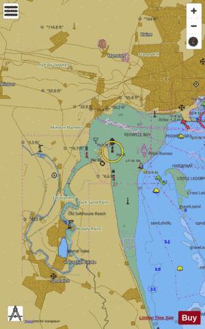England - South East Coast - Pegwell Bay and The River Stour Marine Chart - Nautical Charts App